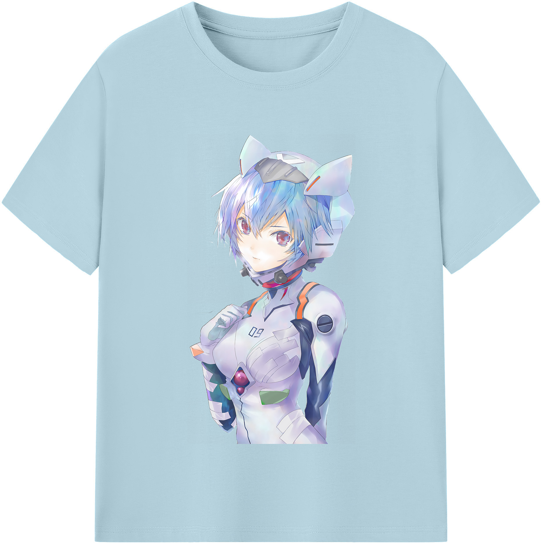 （画像用） EVA 新世紀エヴァンゲリオン 綿100％半袖Tシャツ（フロントプリント）